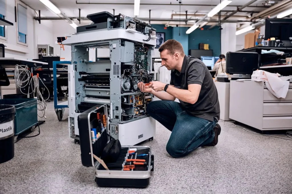 Wartung und Support Document Services - Drucker Dokumentenprozesse